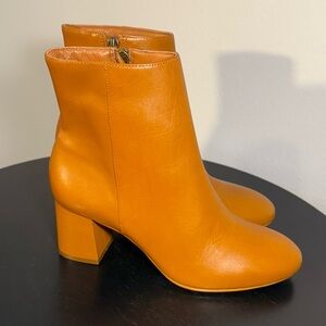 ABLE Brand Celina Leather Boot with Wrapped Heel